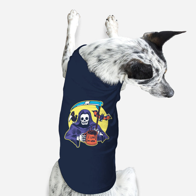 Worship Coffee-dog basic pet tank-tobefonseca