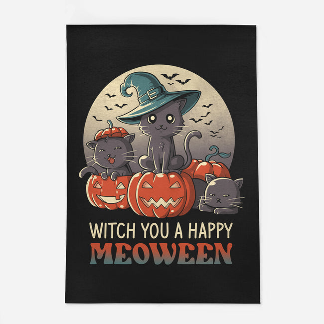 Witch You A Happy Meoween-none indoor rug-koalastudio