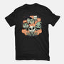 The Pumpkin Crew-womens fitted tee-momma_gorilla