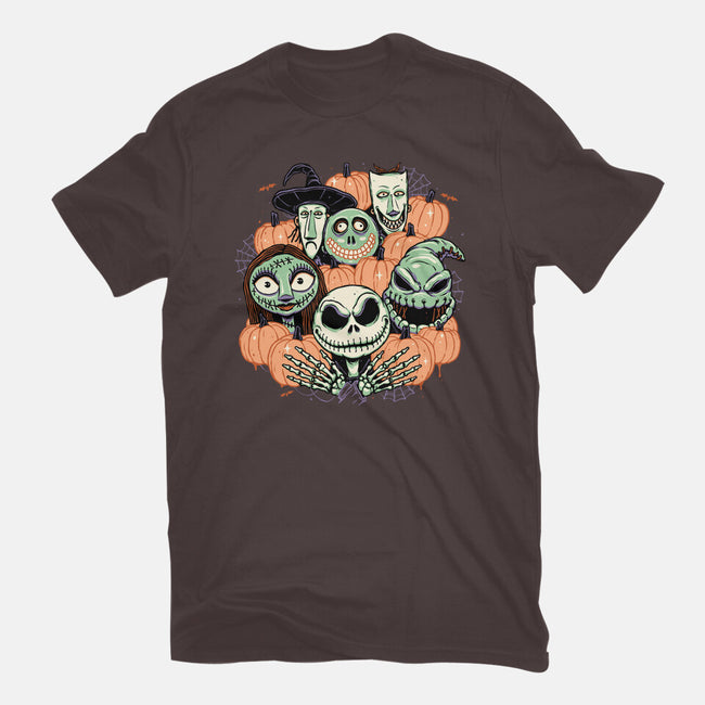 The Pumpkin Crew-womens basic tee-momma_gorilla