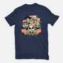 The Pumpkin Crew-womens basic tee-momma_gorilla