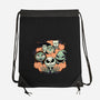 The Pumpkin Crew-none drawstring bag-momma_gorilla