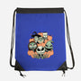 The Pumpkin Crew-none drawstring bag-momma_gorilla