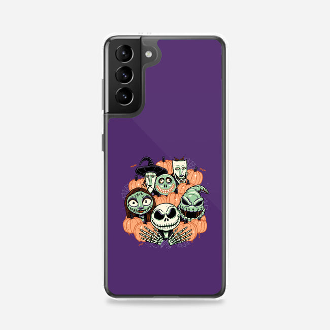 The Pumpkin Crew-samsung snap phone case-momma_gorilla