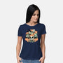 The Pumpkin Crew-womens basic tee-momma_gorilla