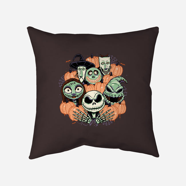 The Pumpkin Crew-none non-removable cover w insert throw pillow-momma_gorilla