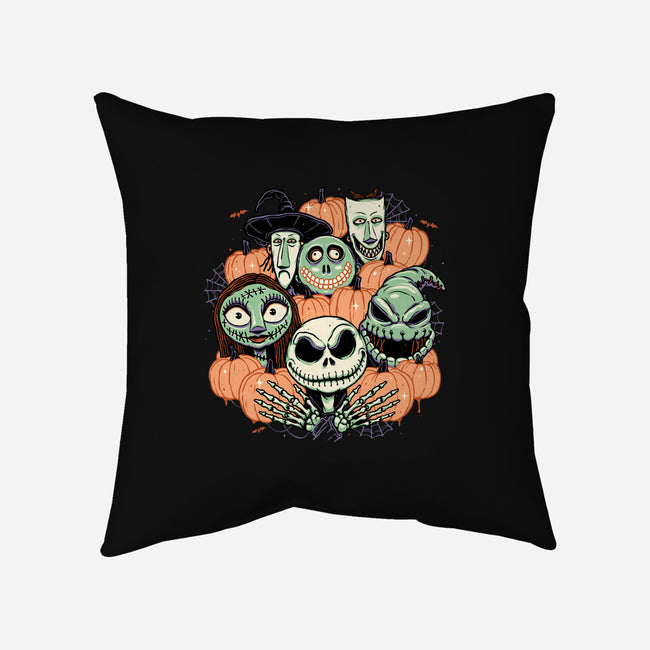 The Pumpkin Crew-none removable cover w insert throw pillow-momma_gorilla