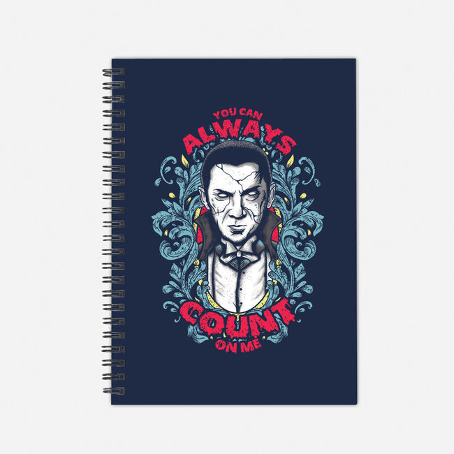 Count On Me-none dot grid notebook-turborat14