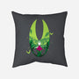 Lady Hornet-none removable cover throw pillow-RamenBoy