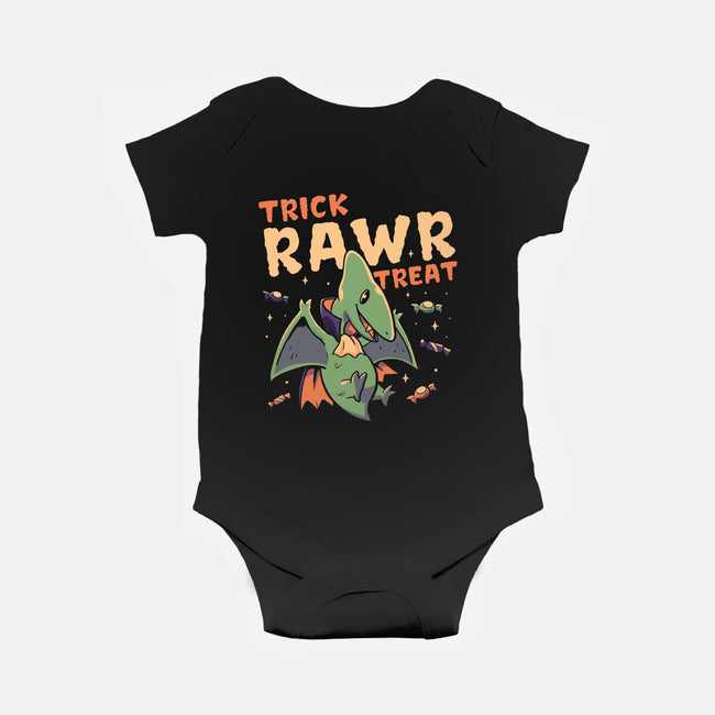 Trick Rawr Treat-baby basic onesie-koalastudio