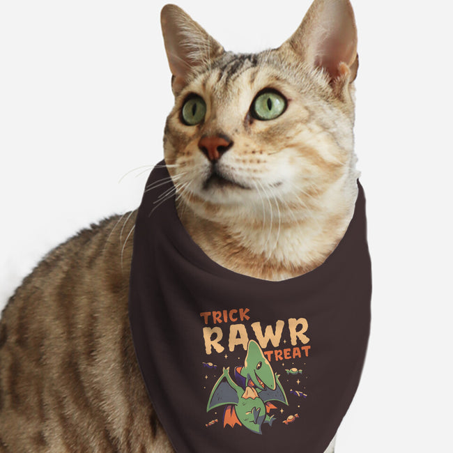 Trick Rawr Treat-cat bandana pet collar-koalastudio