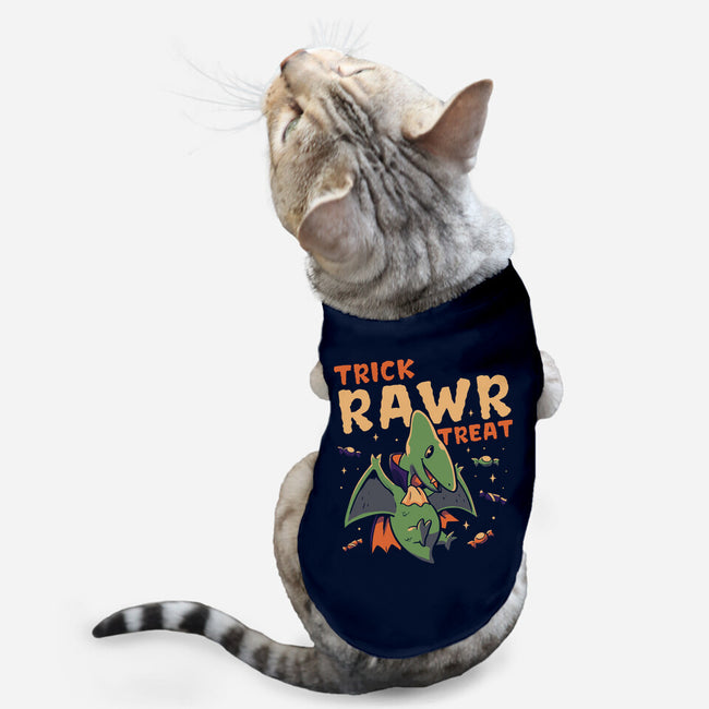 Trick Rawr Treat-cat basic pet tank-koalastudio