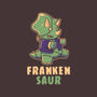 Frankensaur-none glossy sticker-koalastudio