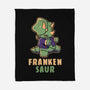 Frankensaur-none fleece blanket-koalastudio