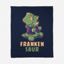 Frankensaur-none fleece blanket-koalastudio