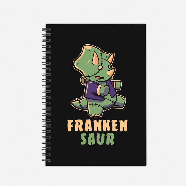 Frankensaur-none dot grid notebook-koalastudio