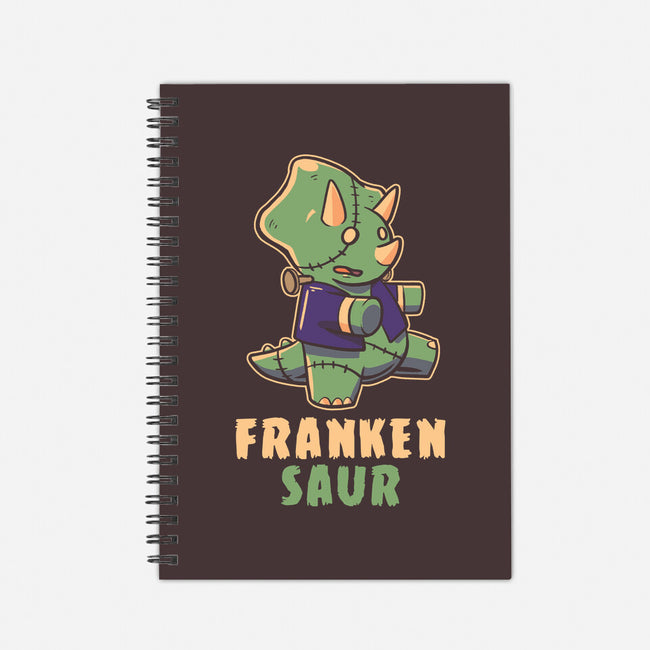 Frankensaur-none dot grid notebook-koalastudio