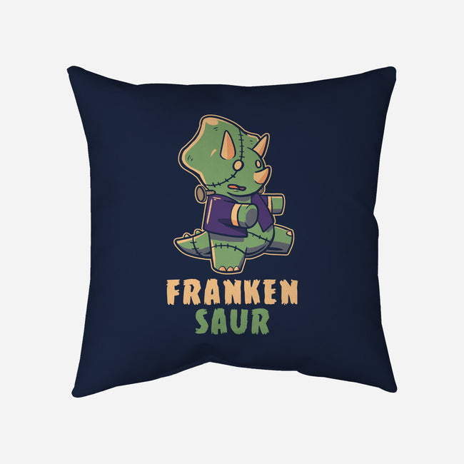 Frankensaur-none removable cover throw pillow-koalastudio