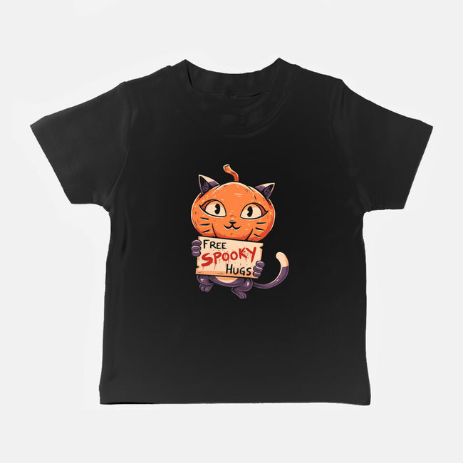 Free Spooky Hugs-baby basic tee-koalastudio