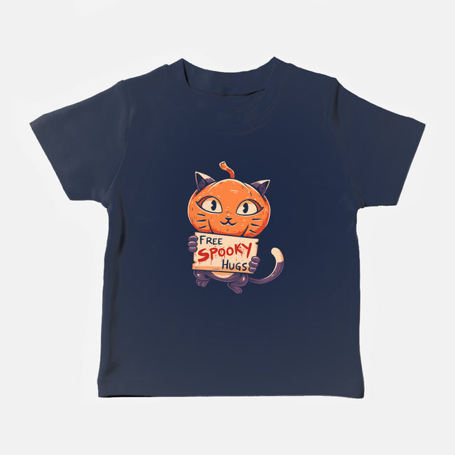 Free Spooky Hugs-baby basic tee-koalastudio