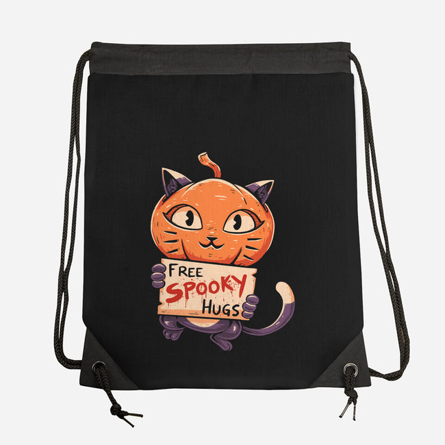 Free Spooky Hugs-none drawstring bag-koalastudio