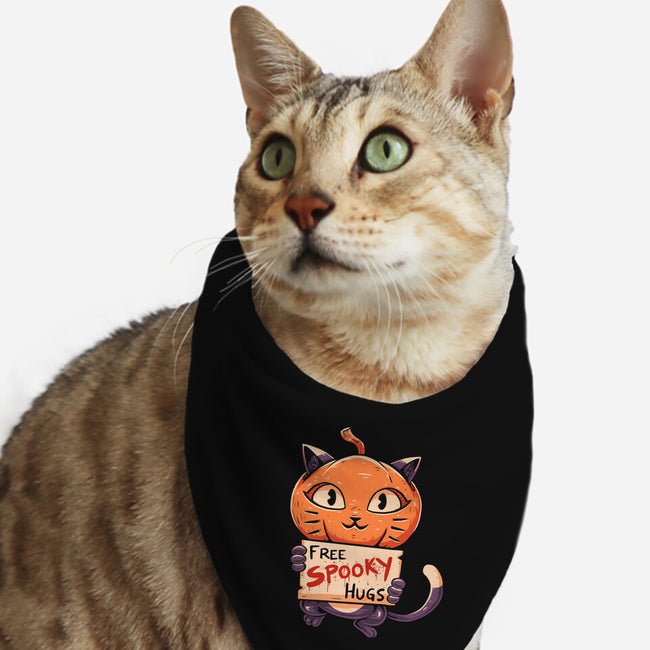 Free Spooky Hugs-cat bandana pet collar-koalastudio