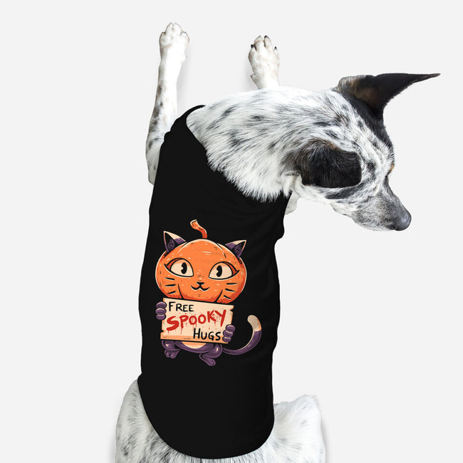 Free Spooky Hugs-dog basic pet tank-koalastudio
