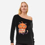Free Spooky Hugs-womens off shoulder sweatshirt-koalastudio