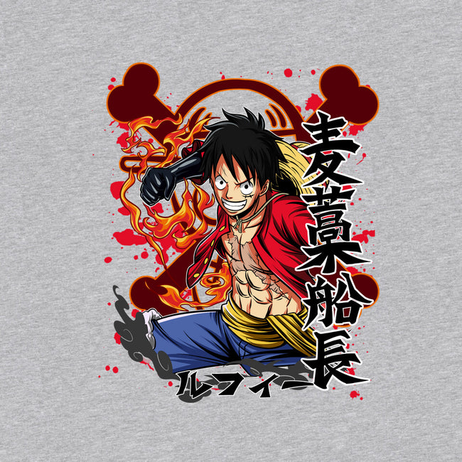 Monkey D Luffy-womens off shoulder sweatshirt-Duardoart