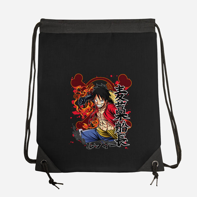 Monkey D Luffy-none drawstring bag-Duardoart