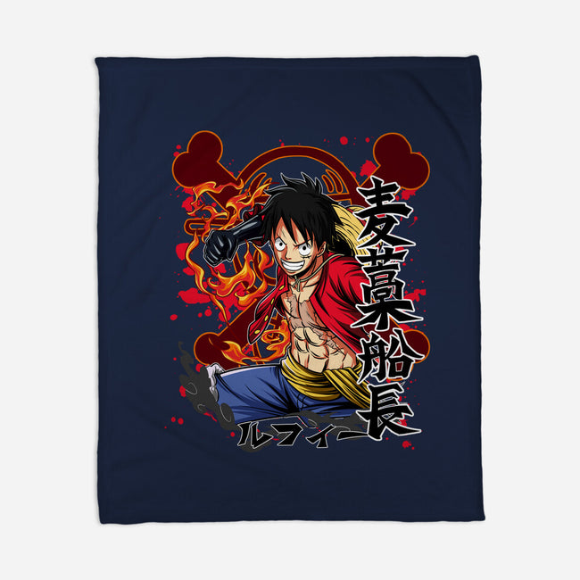 Monkey D Luffy-none fleece blanket-Duardoart