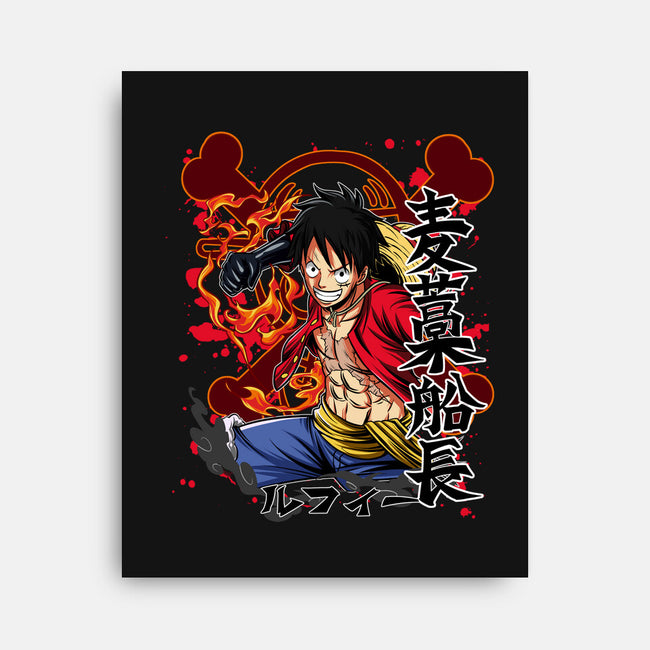 Monkey D Luffy-none stretched canvas-Duardoart