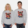 Monkey D Luffy-unisex crew neck sweatshirt-Duardoart