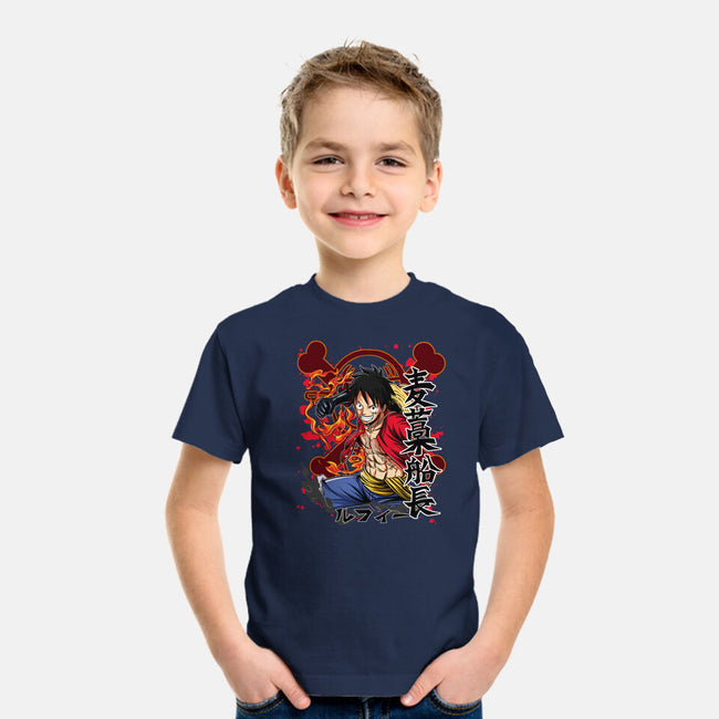 Monkey D Luffy-youth basic tee-Duardoart