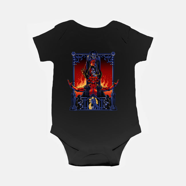 Enter The Darkness-baby basic onesie-daobiwan