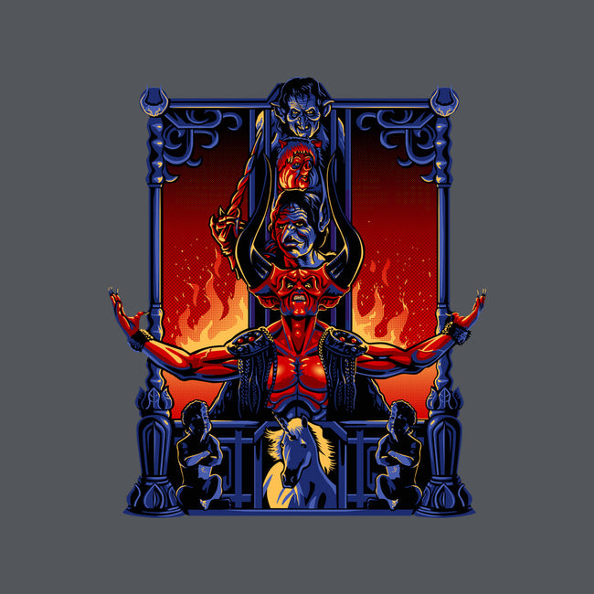 Enter The Darkness-none removable cover w insert throw pillow-daobiwan