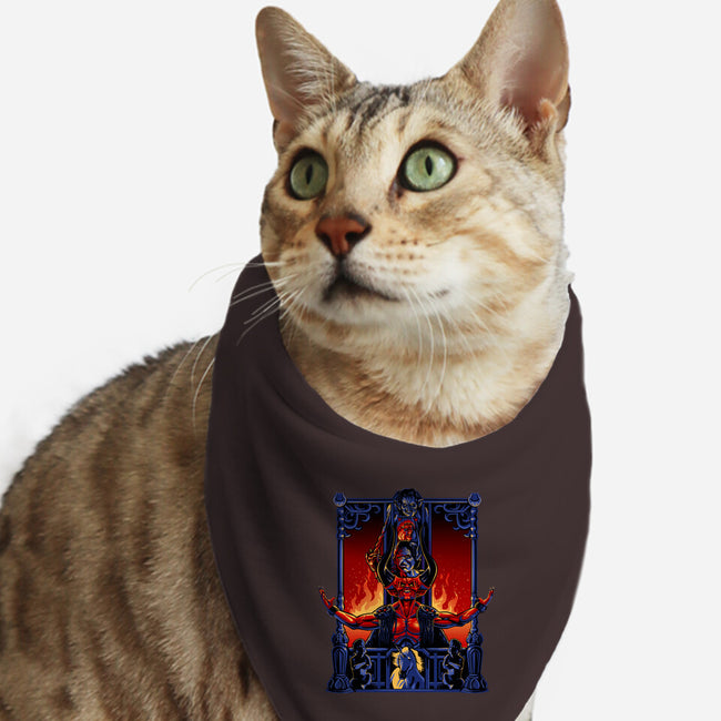 Enter The Darkness-cat bandana pet collar-daobiwan