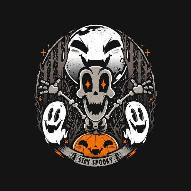 Spooky Vibes-youth crew neck sweatshirt-StudioM6