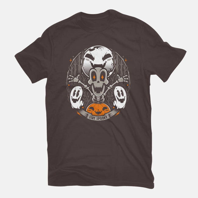 Spooky Vibes-womens basic tee-StudioM6