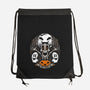 Spooky Vibes-none drawstring bag-StudioM6