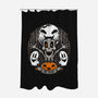 Spooky Vibes-none polyester shower curtain-StudioM6