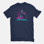 Nightmare Neon-womens fitted tee-rocketman_art
