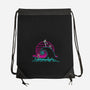Nightmare Neon-none drawstring bag-rocketman_art