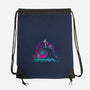 Nightmare Neon-none drawstring bag-rocketman_art