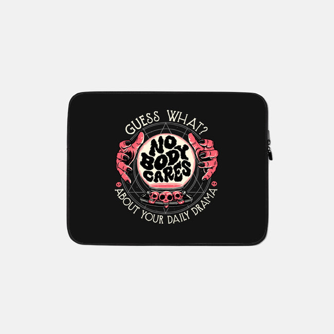 Crystal Ball Of Truth-none zippered laptop sleeve-momma_gorilla
