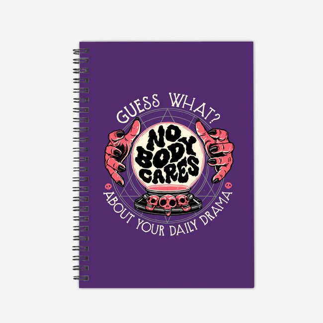 Crystal Ball Of Truth-none dot grid notebook-momma_gorilla