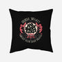 Crystal Ball Of Truth-none removable cover w insert throw pillow-momma_gorilla