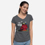 Mutant Nuts-womens v-neck tee-Boggs Nicolas