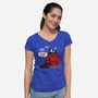 Mutant Nuts-womens v-neck tee-Boggs Nicolas
