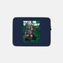 The Green Hunter-none zippered laptop sleeve-Astrobot Invention